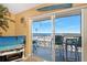 Balcony view featuring outdoor seating and scenic views at 2711 N Halifax Ave # 890, Daytona Beach, FL 32118