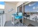Charming balcony with seating offers a relaxing outdoor space with a view of the neighborhood at 2711 N Halifax Ave # 890, Daytona Beach, FL 32118