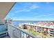 Balcony view showcases building, water, and blue skies for a desirable vista at 2711 N Halifax Ave # 890, Daytona Beach, FL 32118