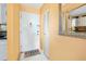 Entryway with tile floor and closet, conveniently located next to the kitchen at 2711 N Halifax Ave # 890, Daytona Beach, FL 32118
