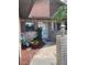 Inviting front entrance with brick accents, lush landscaping, and a well-maintained walkway at 301 Paradise Ln, Edgewater, FL 32132