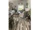 Spacious open concept area featuring dining and living space at 301 Paradise Ln, Edgewater, FL 32132