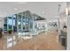 Spacious lobby with soaring ceilings and large windows at 3703 S Atlantic Ave # 507, Daytona Beach Shores, FL 32118