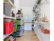 Spacious pantry with ample shelving for organized storage and a clean, modern design at 4252 Quail Ranch Rd, New Smyrna Beach, FL 32168