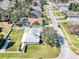 Aerial view of a home with a large backyard in a tranquil residential neighborhood at 509 Kettering Rd, Deltona, FL 32725