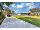 Expansive backyard featuring a patio and plenty of green space for outdoor activities at 509 Kettering Rd, Deltona, FL 32725