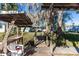 Dock with boat lift with canal access at 55634 Sam St, Astor, FL 32102