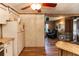 Cozy kitchen flowing into the living room at 55634 Sam St, Astor, FL 32102