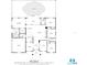 Layout of the 2,738 sq ft home showing bedrooms, bathrooms, living room, and swimming pool at 6071 Sabal Hammock Cir, Port Orange, FL 32128