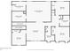 Detailed floor plan showcasing the layout of the home's second floor, dimensions, and room placement at 1318 Pup Fish Ln, Deland, FL 32724
