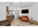 Cozy living room featuring an open concept with modern flooring and neutral wall tones at 1420 Felton St, Deltona, FL 32725
