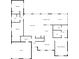 Detailed floor plan showcasing the layout of the home including room dimensions at 1552 Covered Bridge Dr, Deland, FL 32724