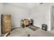 A functional home office with a simple desk setup and natural light at 232 Gala Cir, Daytona Beach, FL 32124