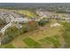 Beautiful aerial view of a residential home on a golf course community on Victoria Hills Dr N at 291 Northcote Ct, Deland, FL 32724