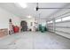 Spacious garage with ample storage and an automatic garage door opener at 291 Northcote Ct, Deland, FL 32724