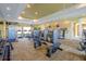 Well-equipped fitness center with modern exercise equipment and plenty of natural light at 291 Northcote Ct, Deland, FL 32724