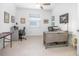 Functional office with a large window and multiple desk spaces at 291 Northcote Ct, Deland, FL 32724