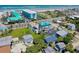 Bird's eye view of property, showcasing its proximity to the beach and local amenities at 313 S Atlantic Ave # 6140, Daytona Beach, FL 32118