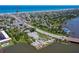 Aerial view of the complex location in Daytona Beach with nearby river at 313 S Atlantic Ave # 6140, Daytona Beach, FL 32118