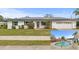 Well-maintained single-story home with solar panels and a nicely landscaped front yard and a pool at 445 Virginia Ave, St Cloud, FL 34769