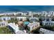 Aerial view showcasing the building's location relative to the beach and the surrounding community amenities at 5300 S Atlantic Ave # 8-404, New Smyrna Beach, FL 32169