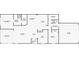 Detailed floor plan showcasing layout including the primary bedroom, living room, kitchen, and garage at 583 Lost Shaker Way, Daytona Beach, FL 32124