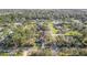 Beautiful aerial view of a property surrounded by mature trees in a quiet neighborhood at 5981 Jandon Ct, Port Orange, FL 32127