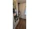 Utility Room with HVAC equipment, water heater, and window at 685 E French Ave, Orange City, FL 32763