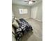 Neutral bedroom with wood floors, a daybed, and closet at 1000 Lake Of The Woods Blvd # 104F, Casselberry, FL 32730