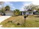 Ranch style home with a one car garage and simple landscaping at 1341 Imperial Dr, Daytona Beach, FL 32117