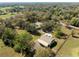 Expansive view of a property with multiple buildings surrounded by lush green trees at 1773 Blue Oak Ct, Deland, FL 32720