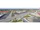 Aerial view of neighborhood streets at 2555 S Atlantic Ave # 1007, Daytona Beach Shores, FL 32118