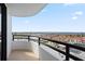 Overlook neighborhood streets from the privacy of this home's balcony at 2555 S Atlantic Ave # 1007, Daytona Beach Shores, FL 32118
