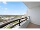 Overlook the neighborhood from this condo's private balcony at 2555 S Atlantic Ave # 1007, Daytona Beach Shores, FL 32118