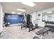 Functional gym space with strength training equipment, weights, and punching bag at 2555 S Atlantic Ave # 1007, Daytona Beach Shores, FL 32118