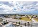 Overhead view of the city featuring beautiful skyline and bridge in the distance at 3315 S Atlantic Ave # 705, Daytona Beach, FL 32118