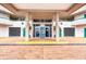 Inviting condo entrance featuring clean lines, neutral tones and symmetrical design elements at 3315 S Atlantic Ave # 705, Daytona Beach, FL 32118