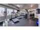 Bright gym with treadmills, stationary bikes and ocean views at 3315 S Atlantic Ave # 705, Daytona Beach, FL 32118
