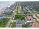 Expansive aerial view showcasing the community's proximity to the beach and nearby amenities at 4734 S Atlantic Ave, Ponce Inlet, FL 32127