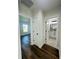Hallway provides access to the bedroom and bathroom at 679 Rhodes Dr, Deland, FL 32720