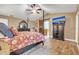 Spacious main bedroom featuring vaulted ceilings, a stylish ensuite, and plenty of room to relax at 1500 Wyngate Dr, Deland, FL 32724
