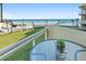 Relax on this charming balcony with views of the pool, beach, and ocean at 1925 S Atlantic Ave # 201, Daytona Beach, FL 32118
