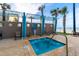 Inviting hot tub area with beach access, offering a relaxing amenity with a coastal backdrop at 1925 S Atlantic Ave # 201, Daytona Beach, FL 32118