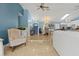 Open-concept space showcasing tile floors, access to dining and kitchen, and a comfortable living area at 1957 Monterey Dr, Deltona, FL 32738