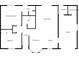 House floor plan layout showcasing the arrangement of rooms and spaces at 2249 Swoope Dr, New Smyrna Beach, FL 32168