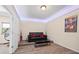 Living room with recessed lighting and a comfortable sofa, perfect for relaxation at 2344 Kelbrook Ct, Oviedo, FL 32765