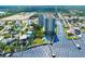 Waterfront condos with community pool surrounded by lush landscaping at 2801 S Ridgewood Ave # 1214, South Daytona, FL 32119