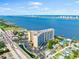 Aerial view of building complex near the intercoastal waterway at 2801 S Ridgewood Ave # 1214, South Daytona, FL 32119