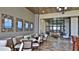 Community lounge area with ample seating, stylish décor, and plenty of natural light at 3051 S Atlantic Ave # 2206, Daytona Beach, FL 32118