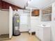 A functional basement bathroom with a toilet, sink vanity, and standing shower at 61 West Highbanks, Debary, FL 32713